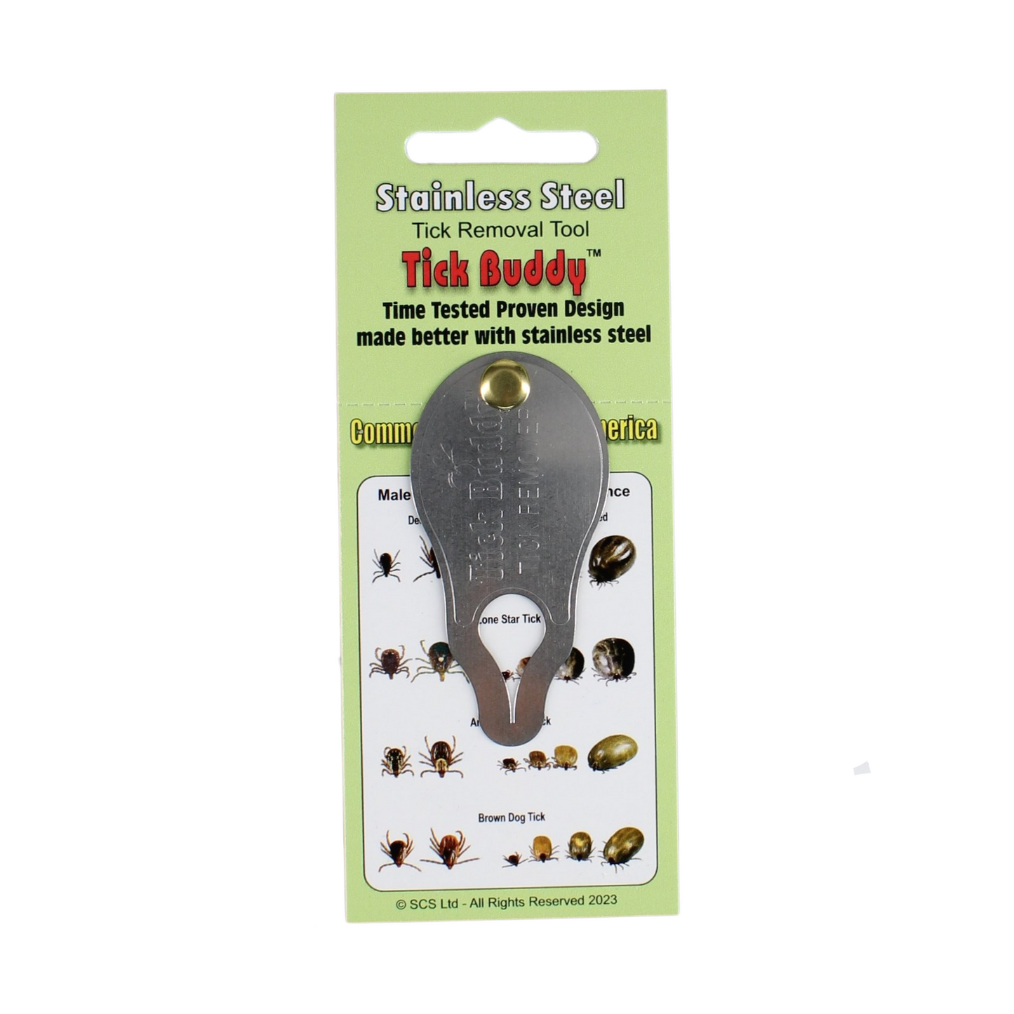 XDistributor - Tick Buddy Stainless Steel Tick Remover Tool - Minimum Order 60