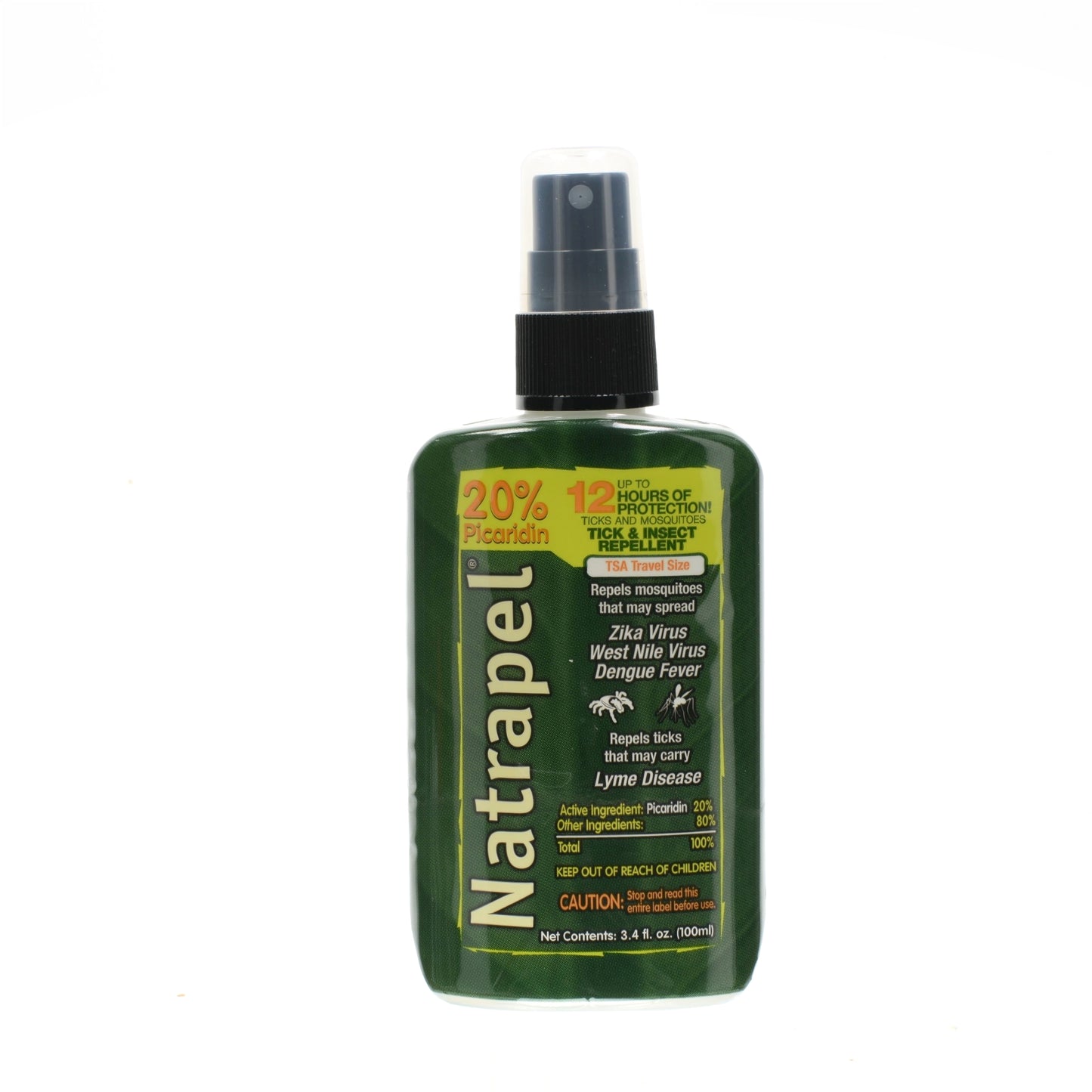Natrapel Picaridin 20% Insect Repellent 3.4 ounce Spray Bottle