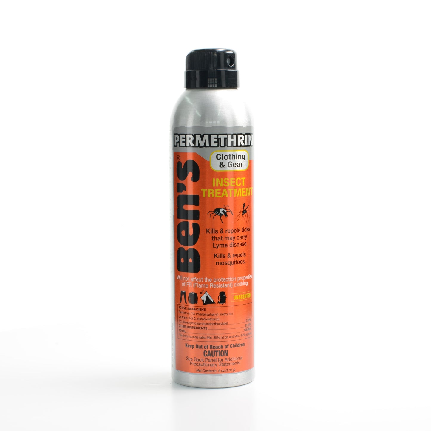 Bens 6 0unce Permethrin Insect Repellent Aerosol