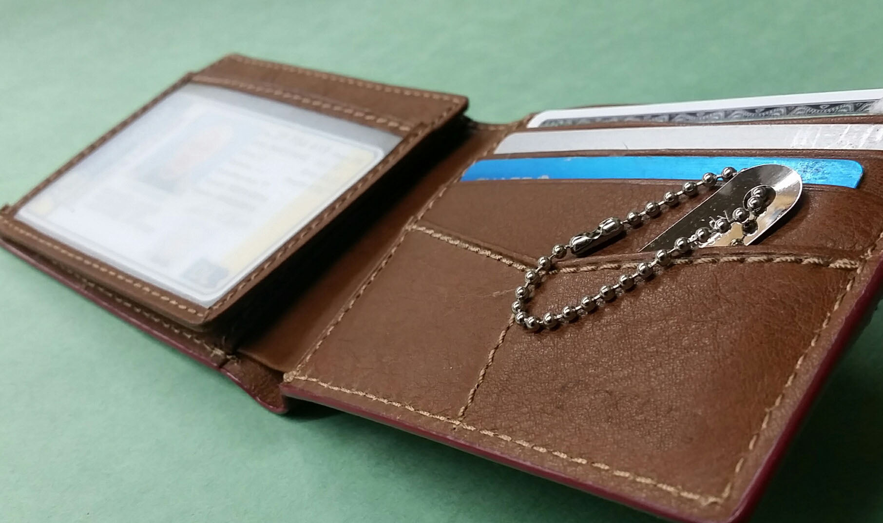 ProTick Remedy shown in wallet without magnifier
