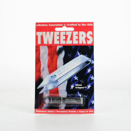 Uncle Bills Sliver Gripper Precision Tweezers