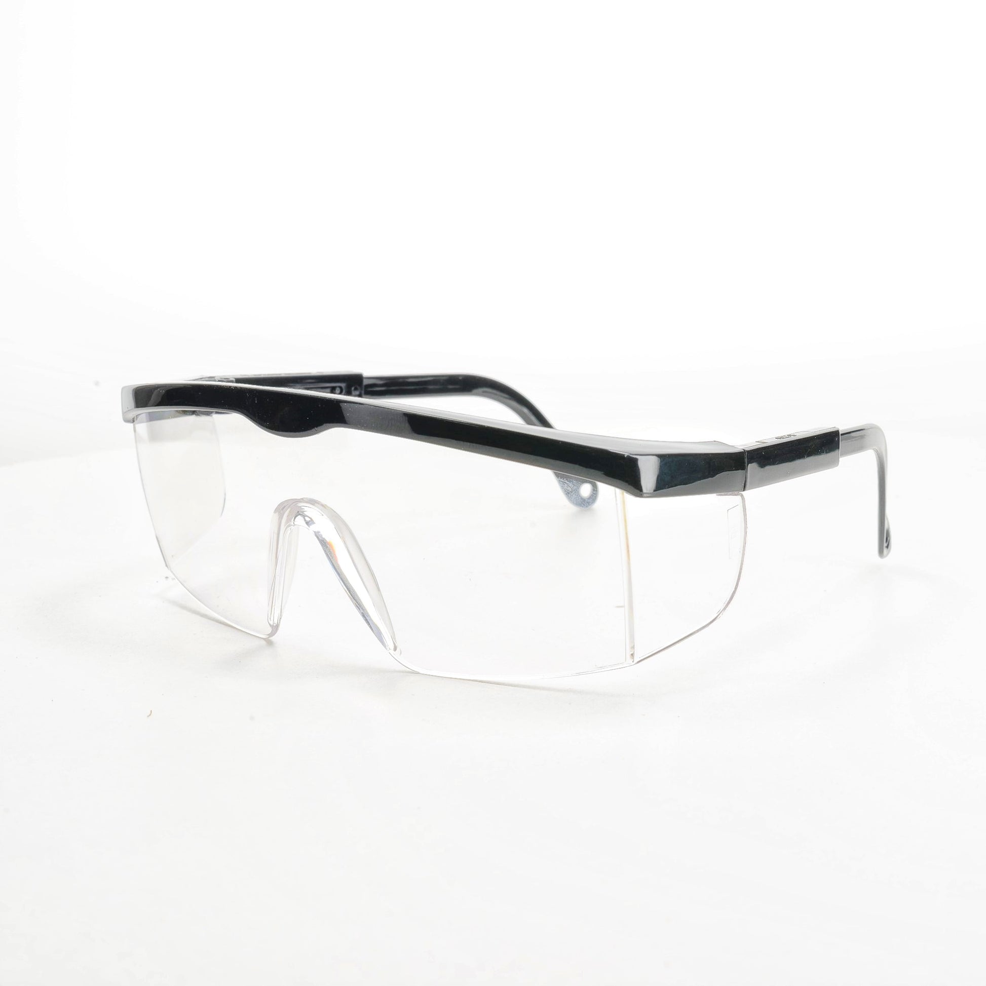 Safety glasses viewed from front right