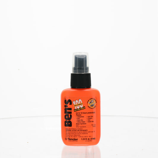 Ben's Deet 100 Tick and Insect Repellent - 1.25 oz. Pump Spray