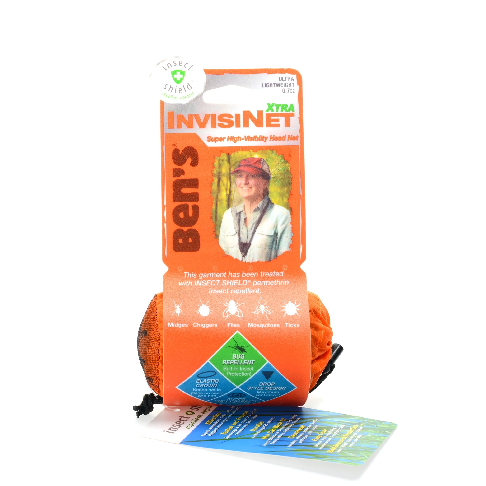 Ben's Invisinet Net with Insect Sheild Xtra Protection - Head Net – SCS ...
